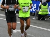 Mari d\'Agnès Bricard au Marathon Nice-Cannes 2009