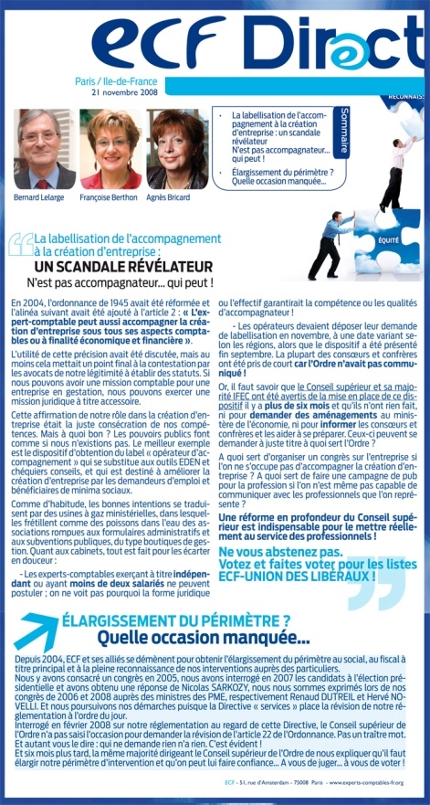 La labellisation de l’accompagnement à la création d’entreprise : un scandale révélateur / Elargissement du périmètre ? Quelle occasion manquée...