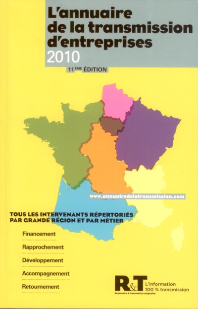 Annuaire 2010 de la Transmission d'Entreprise